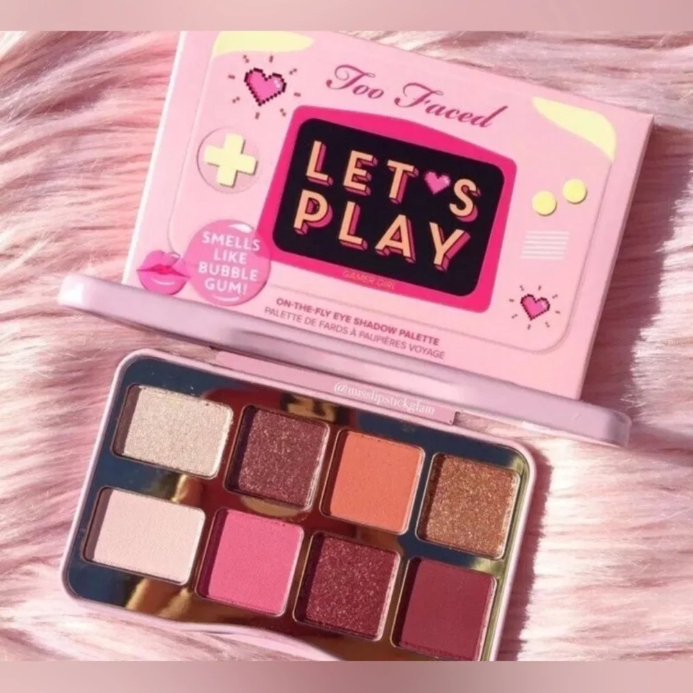 🆕🎮 “Let’s Play” Eyeshadow Palette - Too Faced - NEW IN BOX - Picture 4 of 5